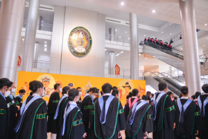 มรท. จัดซ้อมใหญ่พิธีพระราชทานปริญญาบัตร ประจำปี พ.ศ. 2567