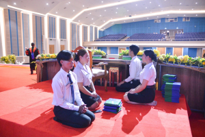 มรท. จัดซ้อมใหญ่พิธีพระราชทานปริญญาบัตร ประจำปี พ.ศ. 2567