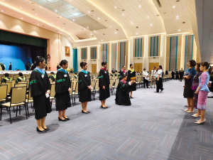 มรท. จัดซ้อมใหญ่พิธีพระราชทานปริญญาบัตร ประจำปี พ.ศ. 2567