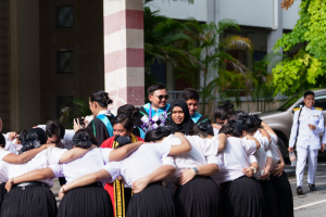 มรท. จัดซ้อมใหญ่พิธีพระราชทานปริญญาบัตร ประจำปี พ.ศ. 2567