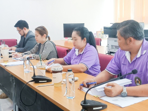 การประชุม คกก.ดำเนินงานกองนโยบายและแผน มรท. ครั้งที่ 4/67