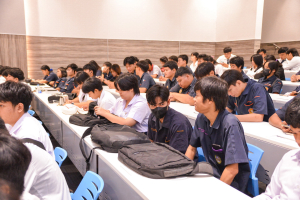 คณะเทคโนโลยีอุตสาหกรรมจัดโครงการ CSR และพิธีมอบทุนการศึกษาของกลุ่มบริษัทแซนด์แอนด์ซอยล์