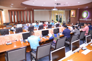 การประชุม คกก.บริหารศูนย์กีฬาและวิทยาศาสตร์สุขภาพ มรท. ครั้งที่ 1/67