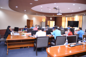 การประชุม คกก.บริหารศูนย์กีฬาและวิทยาศาสตร์สุขภาพ มรท. ครั้งที่ 1/67