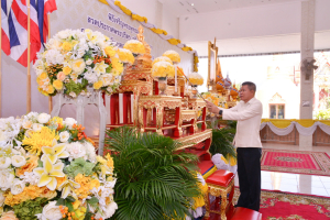 มรภ.เทพสตรี ร่วมพิธีเจริญพระพุทธมนต์เฉลิมพระเกียรติ ถวายพระพรชัยมงคลแด่ พระบาทสมเด็จพระเจ้าอยู่หัว เนื่องในโอกาสมหามงคลเฉลิมพระชนมพรรษา 6 รอบ 28 กรกฎาคม 2567 ครั้งที่ 9