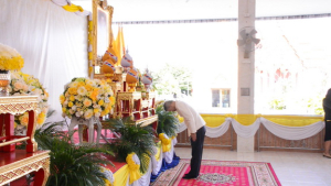 มรภ.เทพสตรี ร่วมพิธีเจริญพระพุทธมนต์เฉลิมพระเกียรติ ถวายพระพรชัยมงคลแด่ พระบาทสมเด็จพระเจ้าอยู่หัว เนื่องในโอกาสมหามงคลเฉลิมพระชนมพรรษา 6 รอบ 28 กรกฎาคม 2567 ครั้งที่ 9