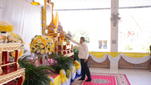มรภ.เทพสตรี ร่วมพิธีเจริญพระพุทธมนต์เฉลิมพระเกียรติ ถวายพระพรชัยมงคลแด่ พระบาทสมเด็จพระเจ้าอยู่หัว เนื่องในโอกาสมหามงคลเฉลิมพระชนมพรรษา 6 รอบ 28 กรกฎาคม 2567 ครั้งที่ 9