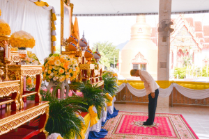 มรภ.เทพสตรี ร่วมพิธีเจริญพระพุทธมนต์เฉลิมพระเกียรติ ถวายพระพรชัยมงคลแด่ พระบาทสมเด็จพระเจ้าอยู่หัว เนื่องในโอกาสมหามงคลเฉลิมพระชนมพรรษา 6 รอบ 28 กรกฎาคม 2567 ครั้งที่ 9
