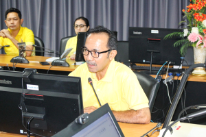 คณะเทคโนโลยีอุตสาหกรรมต้อนรับกลุ่มแม่บ้านผู้ผลิตกระเทียม สหกรณ์การเกษตรไทย จำกัด ในการหารือการวิจัยกระบวนการผลิต และออกแบบเครื่องอบกระเทียม
