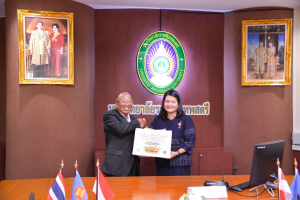 พิธีลงนามต่ออายุสัญญา MOU ระหว่าง มรภ.เทพสตรี กับ STKIP Persada Khatulistiwa ประเทศอินโดนีเซีย