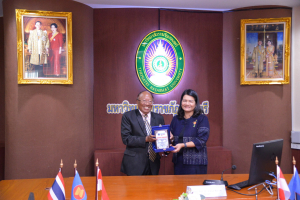 พิธีลงนามต่ออายุสัญญา MOU ระหว่าง มรภ.เทพสตรี กับ STKIP Persada Khatulistiwa ประเทศอินโดนีเซีย