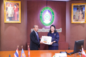 พิธีลงนามต่ออายุสัญญา MOU ระหว่าง มรภ.เทพสตรี กับ STKIP Persada Khatulistiwa ประเทศอินโดนีเซีย