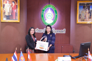 พิธีลงนามต่ออายุสัญญา MOU ระหว่าง มรภ.เทพสตรี กับ STKIP Persada Khatulistiwa ประเทศอินโดนีเซีย