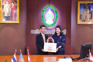 พิธีลงนามต่ออายุสัญญา MOU ระหว่าง มรภ.เทพสตรี กับ STKIP Persada Khatulistiwa ประเทศอินโดนีเซีย