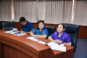 การประชุม คกก.บริหารงานสโมสรเจ้าหน้าที่ มรภ.เทพสตรี (วาระพิเศษ)