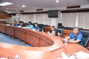 การประชุม คกก.บริหารงานสโมสรเจ้าหน้าที่ มรภ.เทพสตรี (วาระพิเศษ)