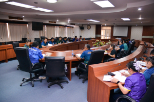 การประชุม คกก.บริหารงานสโมสรเจ้าหน้าที่ มรภ.เทพสตรี (วาระพิเศษ)