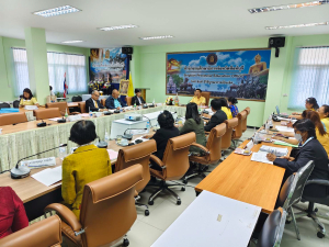 อธิการบดี มรภ.เทพสตรี ร่วมการประชุม คกก.ศึกษาธิการ จ.สิงห์บุรี ครั้งที่ 4/67