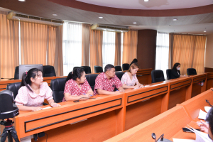 การประชุมผู้รับผิดชอบการจัดทำข้อมูลเพื่อเปิดเผยผลการดำเนินงานตามแนวปฏิบัติตามหลักธรรมาภิบาลในสถาบันอุดมศึกษาฯ