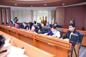 การประชุมผู้รับผิดชอบการจัดทำข้อมูลเพื่อเปิดเผยผลการดำเนินงานตามแนวปฏิบัติตามหลักธรรมาภิบาลในสถาบันอุดมศึกษาฯ
