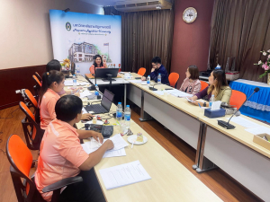 การประชุม คกก.ศูนย์ภาษา มหาวิทยาลัยราชภัฏเทพสตรี