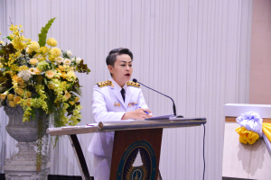 มรภ.เทพสตรี จัดพิธีทำบุญทักษิณา เพื่อถวายเป็นพระราชกุศลและน้อมรำลึกในพระมหากรุณาธิคุณ รัชกาลที่ 9 เนื่องในวันนวมินทรมหาราช