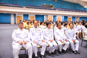 มรภ.เทพสตรี จัดพิธีทำบุญทักษิณา เพื่อถวายเป็นพระราชกุศลและน้อมรำลึกในพระมหากรุณาธิคุณ รัชกาลที่ 9 เนื่องในวันนวมินทรมหาราช