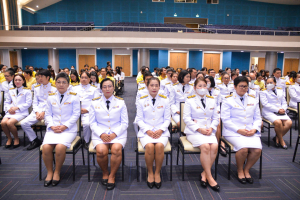 มรภ.เทพสตรี จัดพิธีทำบุญทักษิณา เพื่อถวายเป็นพระราชกุศลและน้อมรำลึกในพระมหากรุณาธิคุณ รัชกาลที่ 9 เนื่องในวันนวมินทรมหาราช