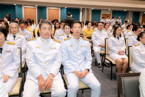 มรภ.เทพสตรี จัดพิธีทำบุญทักษิณา เพื่อถวายเป็นพระราชกุศลและน้อมรำลึกในพระมหากรุณาธิคุณ รัชกาลที่ 9 เนื่องในวันนวมินทรมหาราช