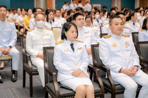 มรภ.เทพสตรี จัดพิธีทำบุญทักษิณา เพื่อถวายเป็นพระราชกุศลและน้อมรำลึกในพระมหากรุณาธิคุณ รัชกาลที่ 9 เนื่องในวันนวมินทรมหาราช