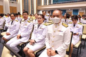 มรภ.เทพสตรี จัดพิธีทำบุญทักษิณา เพื่อถวายเป็นพระราชกุศลและน้อมรำลึกในพระมหากรุณาธิคุณ รัชกาลที่ 9 เนื่องในวันนวมินทรมหาราช