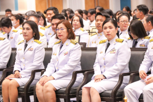 มรภ.เทพสตรี จัดพิธีทำบุญทักษิณา เพื่อถวายเป็นพระราชกุศลและน้อมรำลึกในพระมหากรุณาธิคุณ รัชกาลที่ 9 เนื่องในวันนวมินทรมหาราช