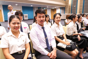 มรภ.เทพสตรี จัดพิธีทำบุญทักษิณา เพื่อถวายเป็นพระราชกุศลและน้อมรำลึกในพระมหากรุณาธิคุณ รัชกาลที่ 9 เนื่องในวันนวมินทรมหาราช