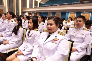 มรภ.เทพสตรี จัดพิธีทำบุญทักษิณา เพื่อถวายเป็นพระราชกุศลและน้อมรำลึกในพระมหากรุณาธิคุณ รัชกาลที่ 9 เนื่องในวันนวมินทรมหาราช