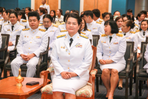 มรภ.เทพสตรี จัดพิธีทำบุญทักษิณา เพื่อถวายเป็นพระราชกุศลและน้อมรำลึกในพระมหากรุณาธิคุณ รัชกาลที่ 9 เนื่องในวันนวมินทรมหาราช
