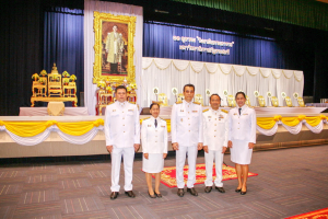 มรภ.เทพสตรี จัดพิธีทำบุญทักษิณา เพื่อถวายเป็นพระราชกุศลและน้อมรำลึกในพระมหากรุณาธิคุณ รัชกาลที่ 9 เนื่องในวันนวมินทรมหาราช