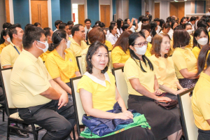 มรภ.เทพสตรี จัดพิธีทำบุญทักษิณา เพื่อถวายเป็นพระราชกุศลและน้อมรำลึกในพระมหากรุณาธิคุณ รัชกาลที่ 9 เนื่องในวันนวมินทรมหาราช