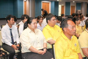 มรภ.เทพสตรี จัดพิธีทำบุญทักษิณา เพื่อถวายเป็นพระราชกุศลและน้อมรำลึกในพระมหากรุณาธิคุณ รัชกาลที่ 9 เนื่องในวันนวมินทรมหาราช