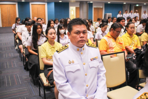 มรภ.เทพสตรี จัดพิธีทำบุญทักษิณา เพื่อถวายเป็นพระราชกุศลและน้อมรำลึกในพระมหากรุณาธิคุณ รัชกาลที่ 9 เนื่องในวันนวมินทรมหาราช