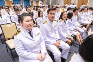 มรภ.เทพสตรี จัดพิธีทำบุญทักษิณา เพื่อถวายเป็นพระราชกุศลและน้อมรำลึกในพระมหากรุณาธิคุณ รัชกาลที่ 9 เนื่องในวันนวมินทรมหาราช