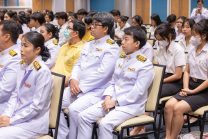 มรภ.เทพสตรี จัดพิธีทำบุญทักษิณา เพื่อถวายเป็นพระราชกุศลและน้อมรำลึกในพระมหากรุณาธิคุณ รัชกาลที่ 9 เนื่องในวันนวมินทรมหาราช