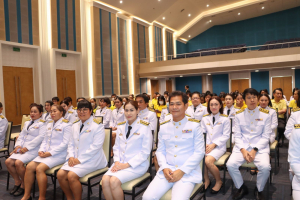 มรภ.เทพสตรี จัดพิธีทำบุญทักษิณา เพื่อถวายเป็นพระราชกุศลและน้อมรำลึกในพระมหากรุณาธิคุณ รัชกาลที่ 9 เนื่องในวันนวมินทรมหาราช