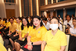 มรภ.เทพสตรี จัดพิธีทำบุญทักษิณา เพื่อถวายเป็นพระราชกุศลและน้อมรำลึกในพระมหากรุณาธิคุณ รัชกาลที่ 9 เนื่องในวันนวมินทรมหาราช