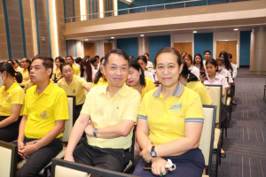 มรภ.เทพสตรี จัดพิธีทำบุญทักษิณา เพื่อถวายเป็นพระราชกุศลและน้อมรำลึกในพระมหากรุณาธิคุณ รัชกาลที่ 9 เนื่องในวันนวมินทรมหาราช