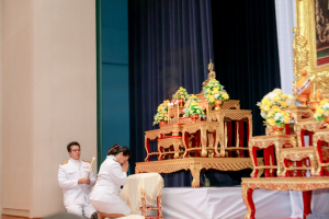 มรภ.เทพสตรี จัดพิธีทำบุญทักษิณา เพื่อถวายเป็นพระราชกุศลและน้อมรำลึกในพระมหากรุณาธิคุณ รัชกาลที่ 9 เนื่องในวันนวมินทรมหาราช