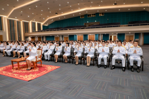 มรภ.เทพสตรี จัดพิธีทำบุญทักษิณา เพื่อถวายเป็นพระราชกุศลและน้อมรำลึกในพระมหากรุณาธิคุณ รัชกาลที่ 9 เนื่องในวันนวมินทรมหาราช