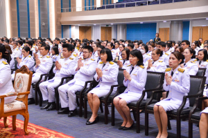 มรภ.เทพสตรี จัดพิธีทำบุญทักษิณา เพื่อถวายเป็นพระราชกุศลและน้อมรำลึกในพระมหากรุณาธิคุณ รัชกาลที่ 9 เนื่องในวันนวมินทรมหาราช