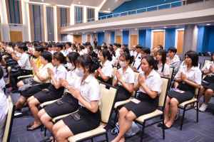 มรภ.เทพสตรี จัดพิธีทำบุญทักษิณา เพื่อถวายเป็นพระราชกุศลและน้อมรำลึกในพระมหากรุณาธิคุณ รัชกาลที่ 9 เนื่องในวันนวมินทรมหาราช