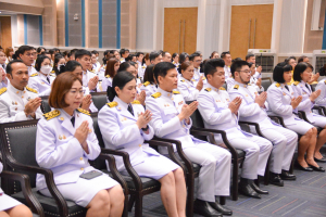 มรภ.เทพสตรี จัดพิธีทำบุญทักษิณา เพื่อถวายเป็นพระราชกุศลและน้อมรำลึกในพระมหากรุณาธิคุณ รัชกาลที่ 9 เนื่องในวันนวมินทรมหาราช