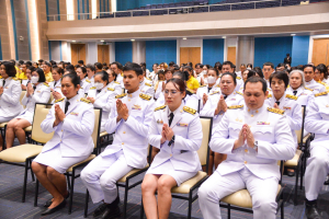 มรภ.เทพสตรี จัดพิธีทำบุญทักษิณา เพื่อถวายเป็นพระราชกุศลและน้อมรำลึกในพระมหากรุณาธิคุณ รัชกาลที่ 9 เนื่องในวันนวมินทรมหาราช